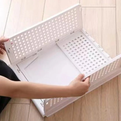 Wardrobe Clothes Folding Storage Organizer Boxes Stackable Moisture-proof Waterproof Layered Drawer Style Clothes Storage Box