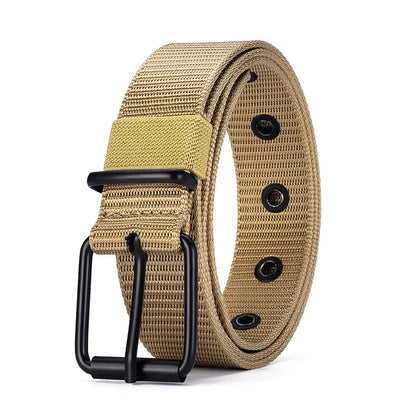 Fashionable Men's Pin Buckle Belt High Quality Simple Outdoor Adventure Multifunctional Belt Retro Men's Birthday Gifts