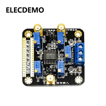 UAF42 Active Filter Module, Configurable High-Pass, Low-Pass & Band-Pass Filter, Tunable Low-Pass Signal Filter