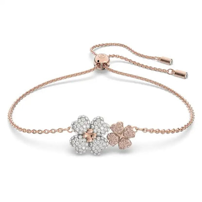 2026 New Trend Fine Jewelry Set Original Charm Luxury Lucky Grass Crystal Fashion Necklace Ring Earrings Romantic Gift for Women