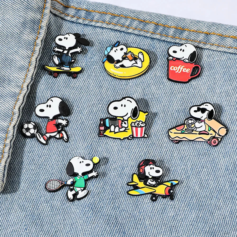 Anime fashion metal brooch, suitable for backpacks, clothing accessories, and women's bags, party favors