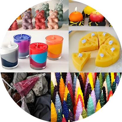 12 Color dye，Suitable for candle making and aromatherapy production，Soap making，Tasteless，Very suitable for crafts，Compatible wi