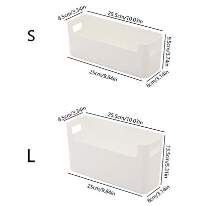 WORTHBUY Multifunctional Plastic Kitchen Storage Organization Punch Free Wall-Mounted Cabinet Storage Box For Kitchen Accessorie