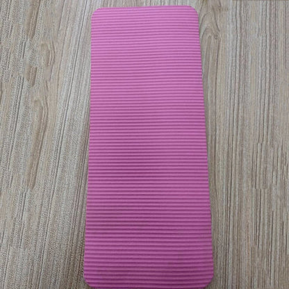 1x Yoga Mat Anti-Skid Sports Fitness Mat 1.5cm Thick Comfort Rubber Yoga Matt For Exercise Yoga And Pilates Gymnastics Mat