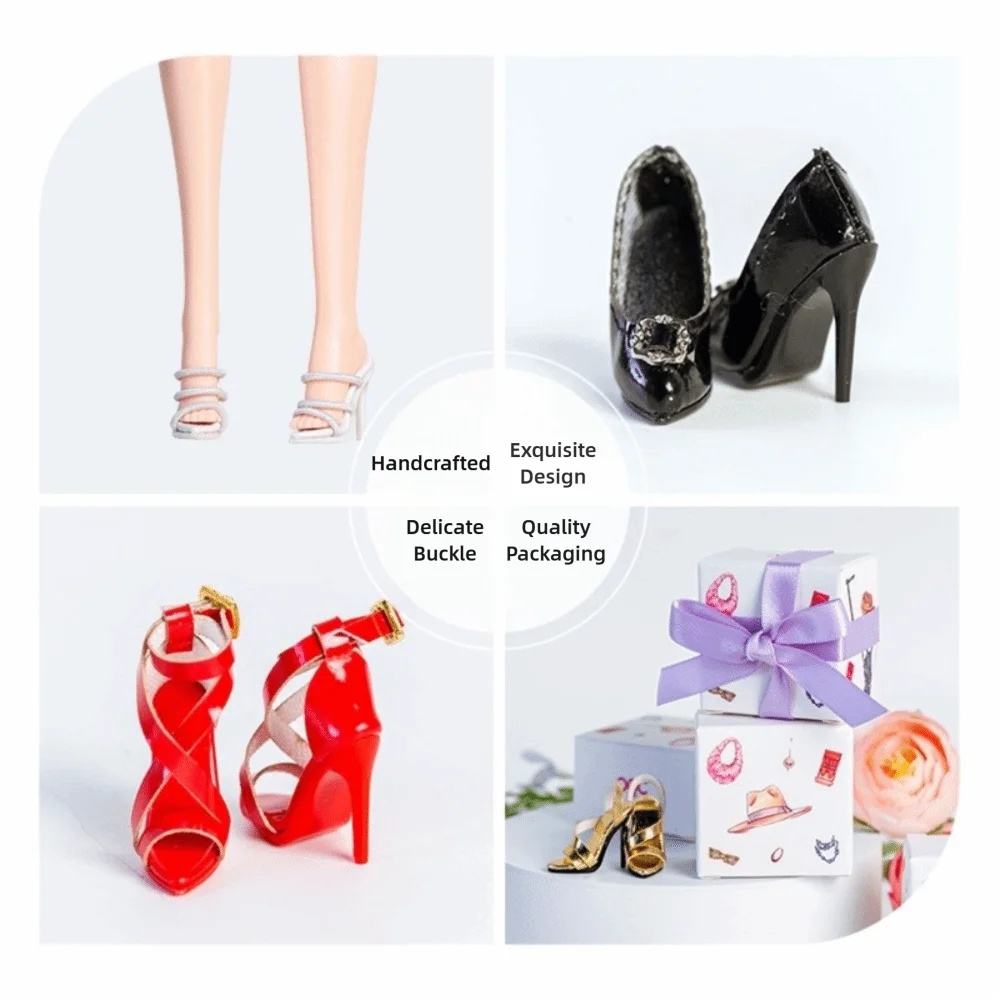 Shoes Accessories Handmade Shoes Exquisite 1/6 Supermodel BJD Shoes High Heels Accessories
