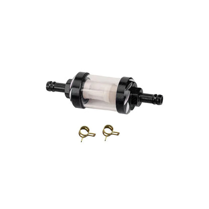 9mm CNC Aluminum Alloy Glass Gas Fuel Oil Filter Moto for Dirt Pit Bike 125/140/150/160cc CRF70 90 110 TTR100 110 KLX65