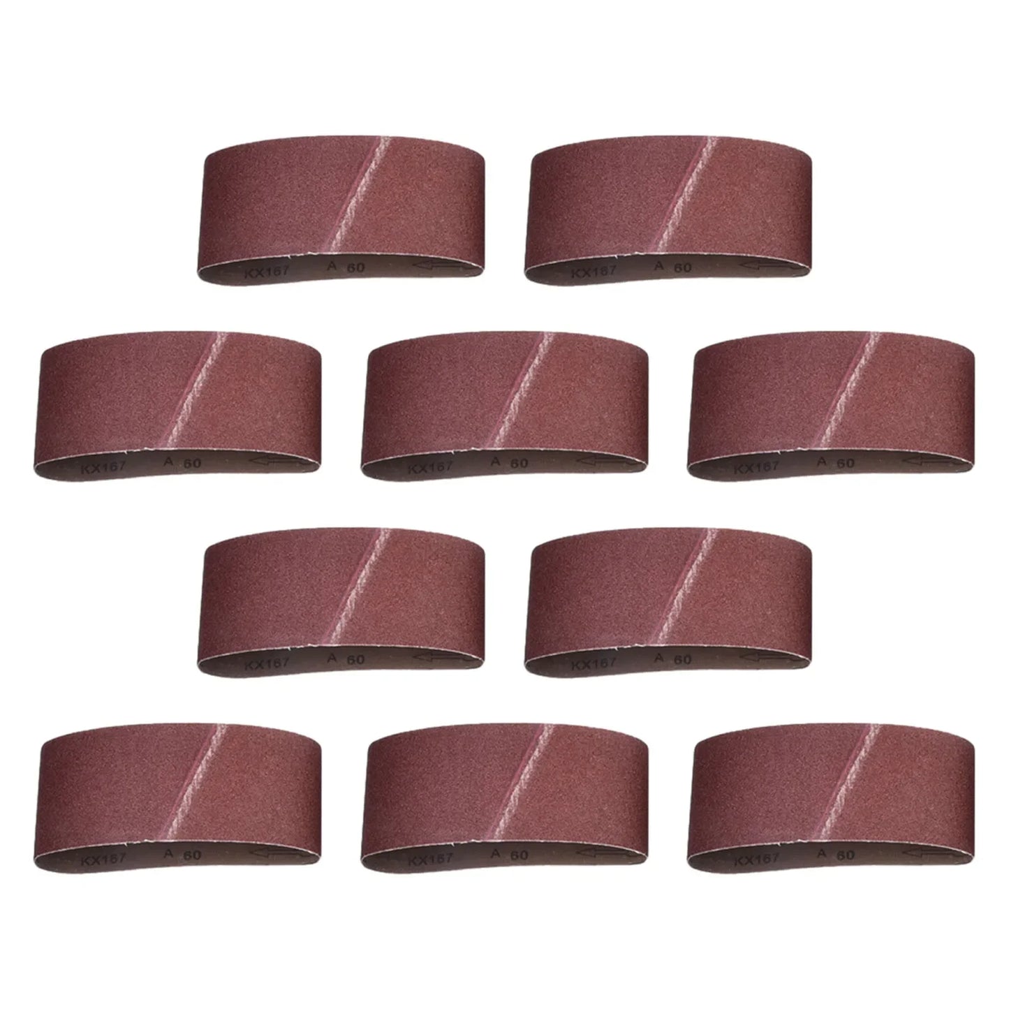 Sandpaper Sanding Belt Fine Grit Splice Belt Sanders 100*560mm Fiberglass Wood Leather Metal Plastic Belt Sanders