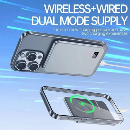 Lenovo 500000mAh PD22.5W Magnetic Power Bank 2027NEW Fast Charging Wireless External Battery For Magsafe For Xiaomi iPhone