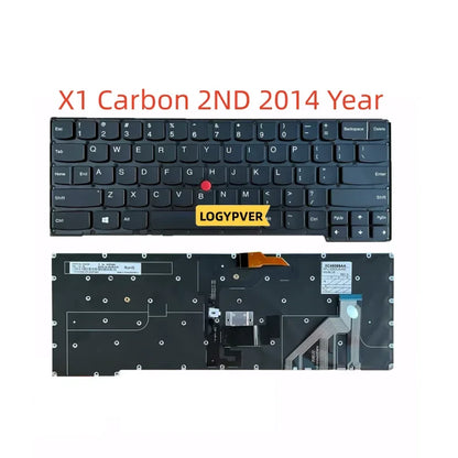 Laptop Keyboard For Lenovo Thinkpad X1 Carbon X1C 3RD 2ND 3TH 4TH 5TH 6TH 7TH 8TH 2013 2014 2015 2016 2017 2018 2019 2020 Year