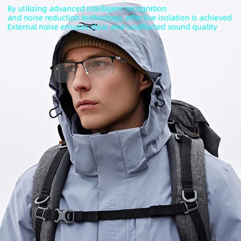 Lenovo Intelligent Glasses Shooting Photos and Video 4K HD Camera With Color Changing Lenses 260Mah Battery Color-changing Lens