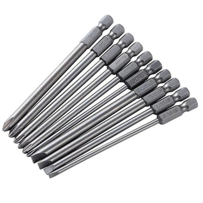 Magnetic Screwdriver Set Batch Head Steel Slotted Phillips Screw Driver Bits Car Repair Electric Drill Power Tool Accessories