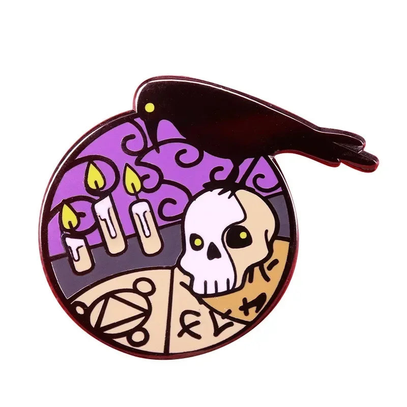 RPG Dice Game D&D Enamel Pins Dungeons Brooch Fashion Personality Lapel Badge Hoodie Decorative Accessories Fans Gift