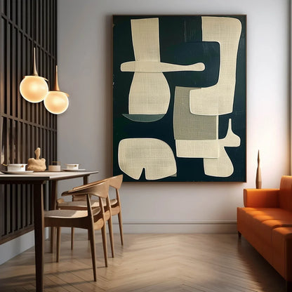 WABI-SABI Wall Art Handmade Painted Oil Painting On canvas Abstract Textured Painting Large Wall Decor For Living Room Decor
