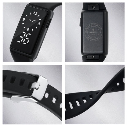 Electronic Sport Watch Multifunctional Easy Read Lightweight Mini Electronic Display Digital Watch for Women's Sports Wristwatch