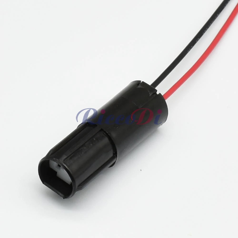 1 Set 2 Pin FCI 211PC022S0004 1.5 Automotive Fuel Injector Wire Connector DJ7026DA-1.5-21