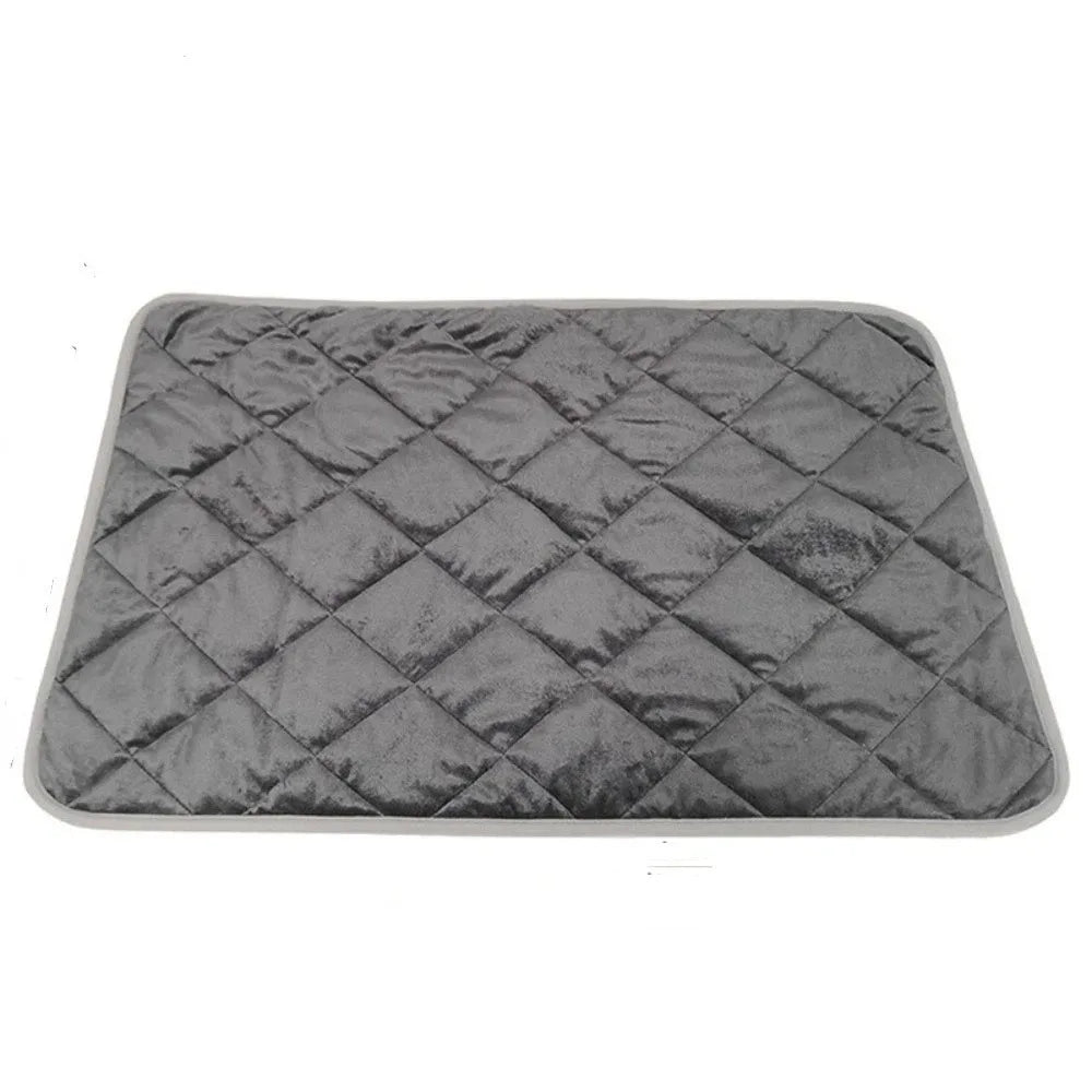 Pet Bed Mat Anti-Slip Self-Heating Dog Pad Folding Soft Warming Pet Pad Thermal Cozy Dog Kennel Mat for Cats and Dogs