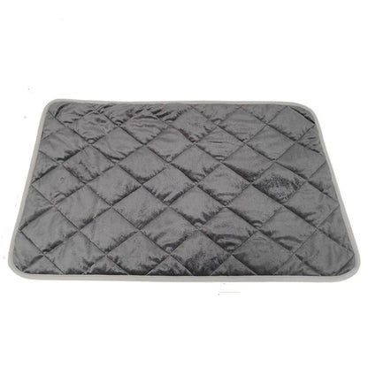 Pet Bed Mat Anti-Slip Self-Heating Dog Pad Folding Soft Warming Pet Pad Thermal Cozy Dog Kennel Mat for Cats and Dogs