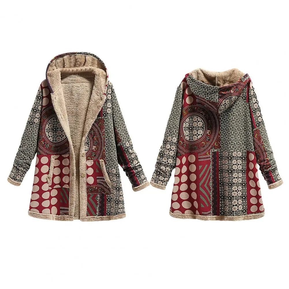 Wonderful Long Coat  Keep Warm Anti-fade Women Overcoat  Winter Keep Warm Jacket Coat