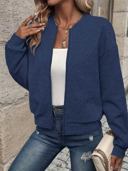 European and American autumn and winter new women's clothing fashionable and elegant temperament short jacket