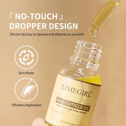 Nail Art Nutrition Liquid Hydrating Natural Dried Flower Nutrient Prevent Agnail Cuticle Soften Oil Treatment Nail Care
