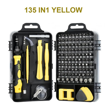 Screwdriver Set  Magnetic Torx Phillips Screw Bit Kit WOZOBUY With Electrical Driver Remover Wrench Repair Phone PC Tools