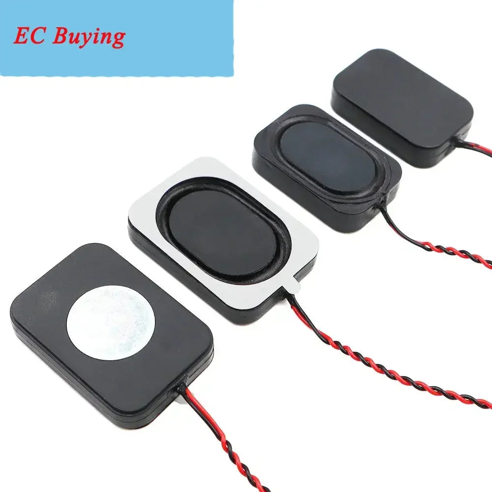 1Pcs 4 8 Ohm 3W 4Ohm 2W Mini Portable Audio Speakers 2030 3525 TV LED Cavity Sound Speaker DIY Home Theater Music Loudspeaker