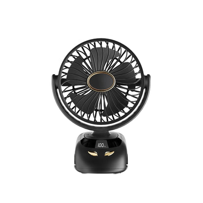 Portable Desktop Wireless Clip-on Electric Fan 2000mAh Battery Outdoor Travel Portable Electric Mini Fan for Baby Stroller Cart