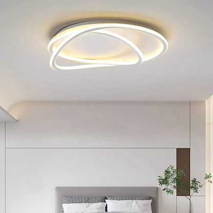 Modern LED Lights White Ceiling Light for Living Room Bedroom Study Lustre Home Decorative Ceiling Lamp Indoor Lighting Fixture