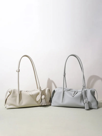 YANATATI Luxury Handbags Female Underarm Bag Shoulder Bag Women Bags New Fashion 2025 Genuine Cowhide Leather