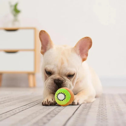 Pet plush toy,  sound-making, teeth grinding, teeth cleaning, boredom relief, for small dogs, cats, durable chew toy, 1 piece