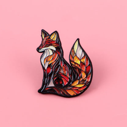 Jesus Heals Enamel Pin Cartoon Fox Brooch For Coat Funny Quote Series Brooches Fashion Lapel Badges Jewelry Gift for Friends
