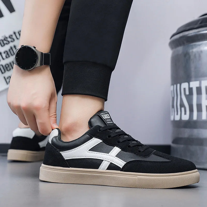 Men's Casual Shoes  New Fashion Lightweight Casual Outdoor Walking Shoes Sneakers Anti-slip Flat Men's Shoes