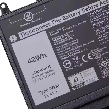 11.4V 3500mAh 1V1XF for Dell Latitude 5400 5410 5500 3540 3550 Inspiron 7590 7591 2-in-1 01V1XF R8D7N 4GVMP New Laptop Battery