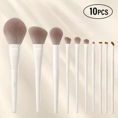 5/7/10/12Pcs Makeup Brushes Tools Set Professional Eyeliner Eyeshadow Contour Powder Brush Women Facial Beauty Cosmetics Tools