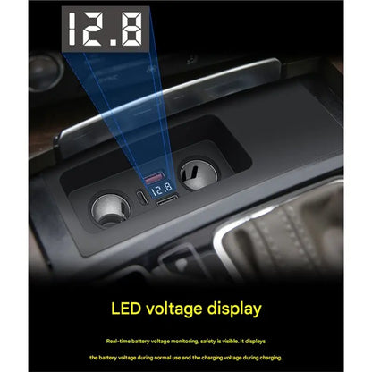 Car Accessories For A6 C7 Rs6 A7 2012-2018 Charging Panel Phone Holder Car