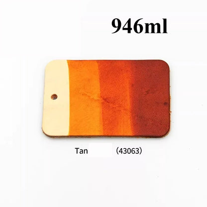 946ml Leather Alcohol Dye Handcrafted DIY Leather Clothing Handicrafts Fabric Coloring Dyeing Auxiliary Raw Surface Dyeing Agent