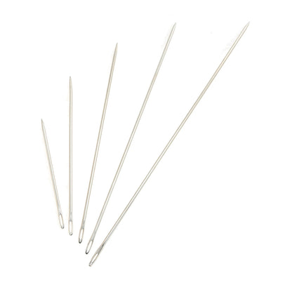 5pcs Upholstery Needles 10/15/20/25/30cm Big Eye Hand Sewing Needle Stitching Crafting Home Crafts Doll Making Leather Repairing