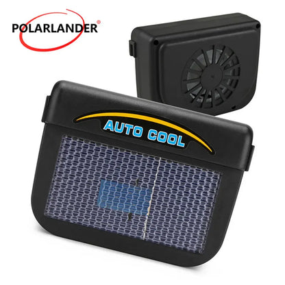 Solar Sun Power Car Window Auto Air Vent Cool Fan Cooler Ventilation System Radiator