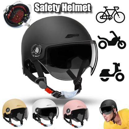 Universal Bike Helmet High Strength Safety Protection Adjustable Comfortable Breathable For Cycling Motorcycle Riding