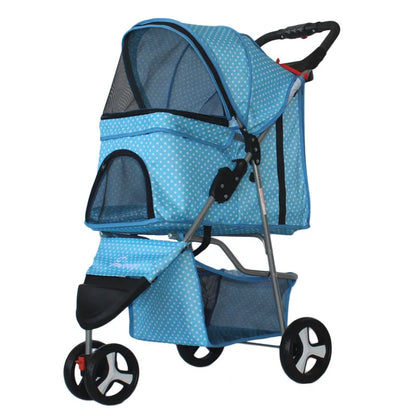 Waterproof Puppy Dog Pet Stroller for Travel Outdoors and Carrying Pets