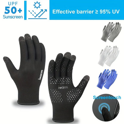 Fitness Gloves, Sports Gloves, Sunscreen Gloves, Outdoor Non-slip Cycling Gloves, Non-slip Touchscreen Gloves