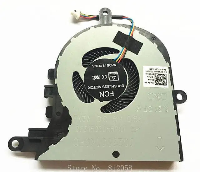 New CPU fan for Dell Latitude 3590 L3590 E3590 Inspiron 15 5570 5575 5770 0FX0M0 DC28000K9D0 DFS1503055P0T FK3A