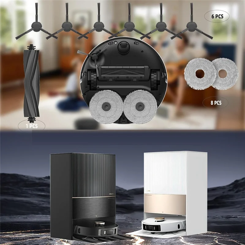 A01V-Replacement Parts For Dreame L20 Ultra/L20 Ultra Complete S20 Ultra/S20 Ultra Complete Vacuum Cleaner Replacement Accessori