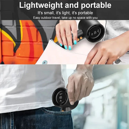 Mini Handheld Fan USB Fast Charging Portable Air Calculating Fan Mute Personal Highspeed Fan for Travel Outdoor Activities