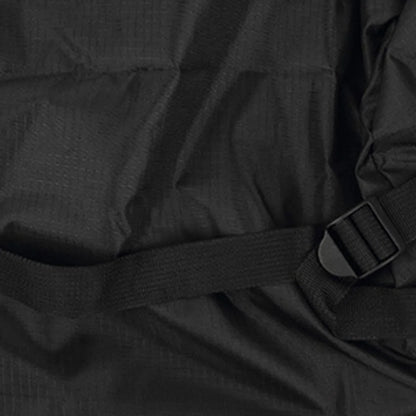 Large Capacity Black Sleeping Bag Compression Sack Foldable Waterproof Dustproof Storage Bag For Travel Outdoor Gear Reinforced