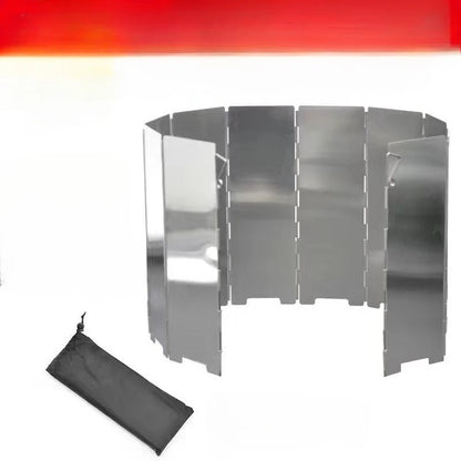 Outdoor Camping Portable Folding Stove for 8 Plates / 10 Plates with Windproof Cover