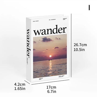 Fashion Fake Books Decoration Luxury Decorative Book Living Room Decor Simulation Book Home Decor Aesthetic Room Ornament