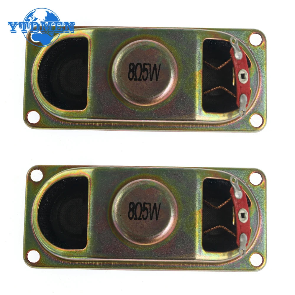 2PCS Speaker 5W 8R Loudspeaker LCD Monitor/TV 3070 Loud Speakers 8 Ohm 5 Watt 30*70MM Thickness 17MM Diy Electronic