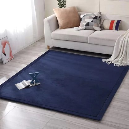 Coral fleece Tatami Mats Large Carpet Thickened Bedroom Carpet Children Climbed Playmat Home mattress Living Room Rug Floor Rugs