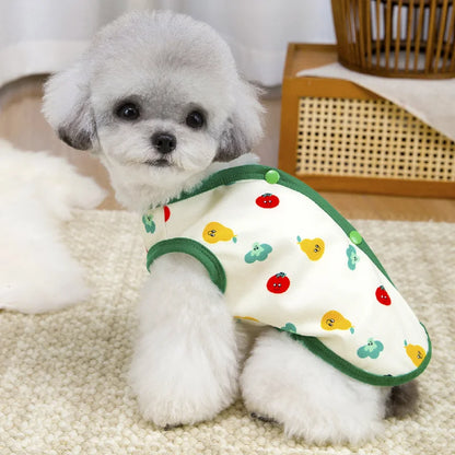 Pet Dogs Clothes for Small Medium Dogs Summer Puppy Vest Chihuahua Teddy Yorkie Shih Waistcoat Dog Cosume Ropa Perro Clothing